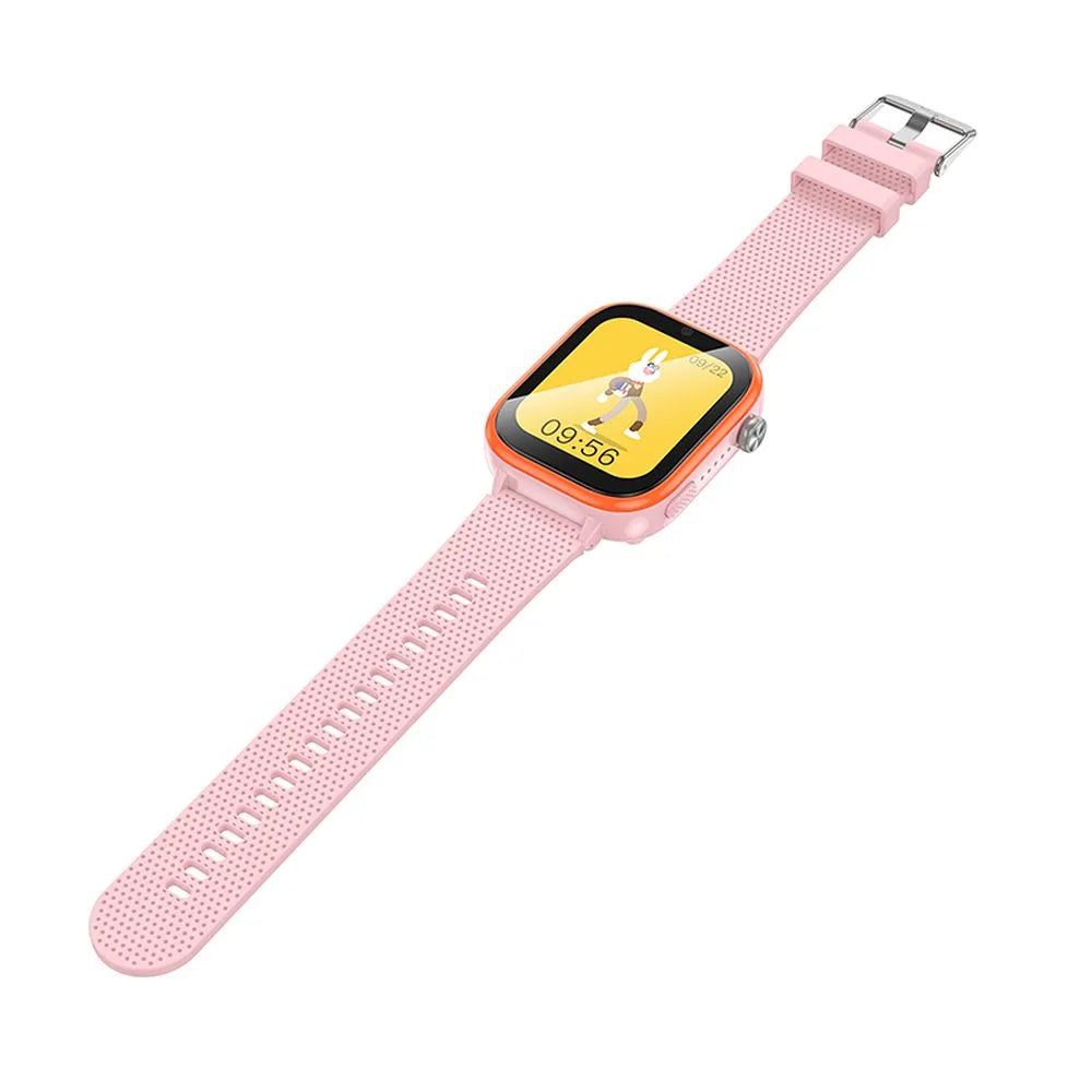 HOCO Y101, Smartwatch pentru copii cu funcție de apel 4G, Roz