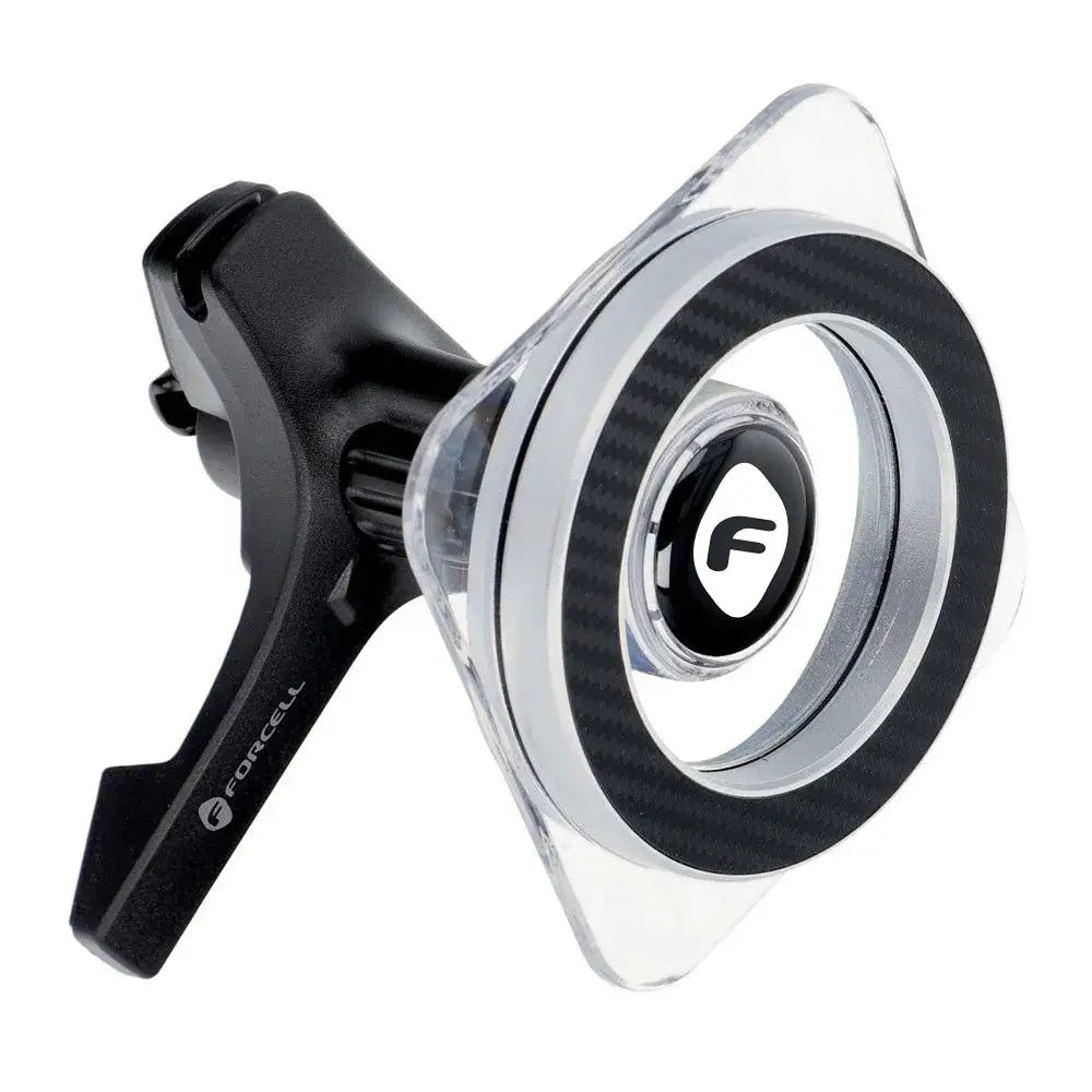Suport auto magnetic FORCELL F-GRIP Mag Pro pentru orificiul de ventilație, Negru - Lilo Trend S.R.L.