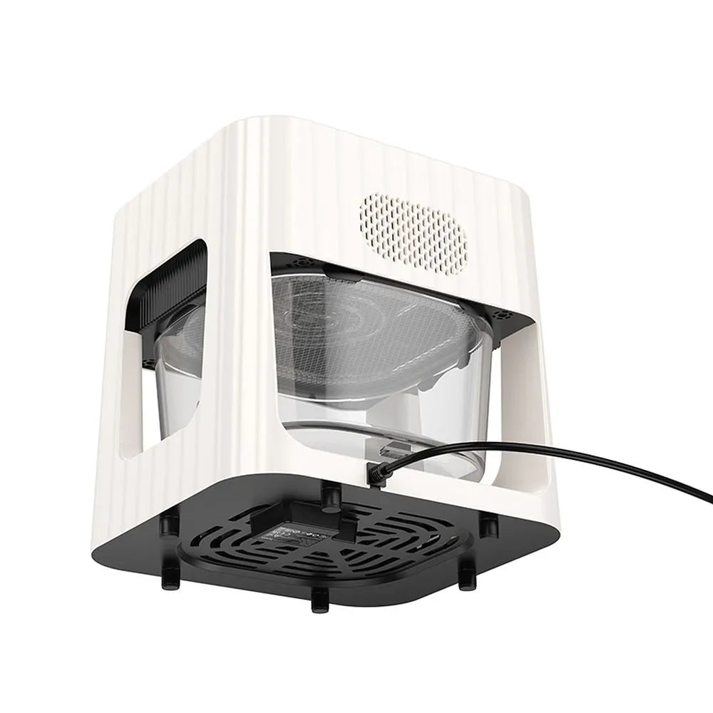 HOCO HE22, Friteuză cu aer cald cu ecran tactil 4,5L 1100W, Alb - Lilo Trend S.R.L.