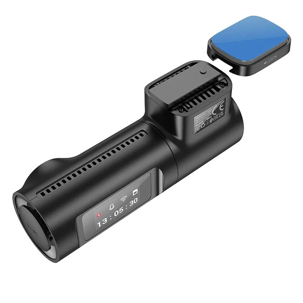 HOCO DV1, Cameră auto cu ecran 0,96" 1080P/30fps, Neagră - Lilo Trend S.R.L.