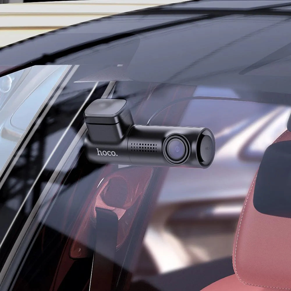 HOCO DV1, Cameră auto cu ecran 0,96" 1080P/30fps, Neagră - Lilo Trend S.R.L.