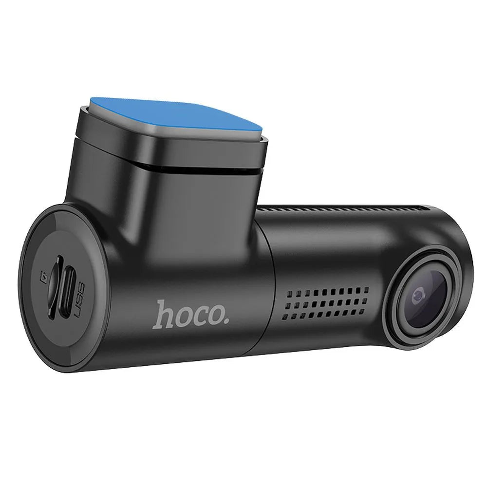 HOCO DV1, Cameră auto cu ecran 0,96" 1080P/30fps, Neagră - Lilo Trend S.R.L.