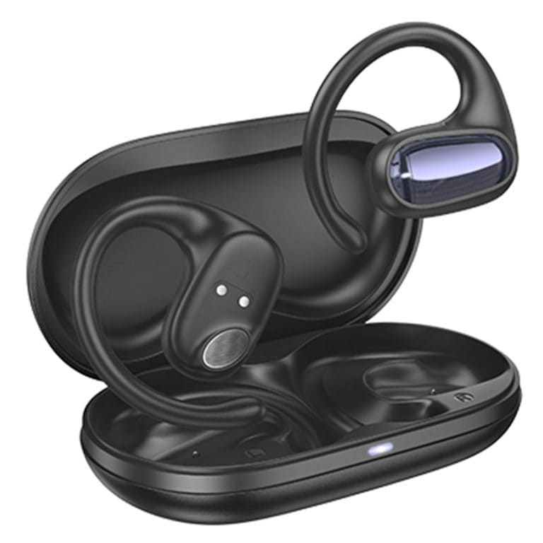 HOCO EA4, Casti Wireless, Cloud, BT 5.3, Noise Cancelling Concentrare, Negru - Lilo Trend S.R.L.