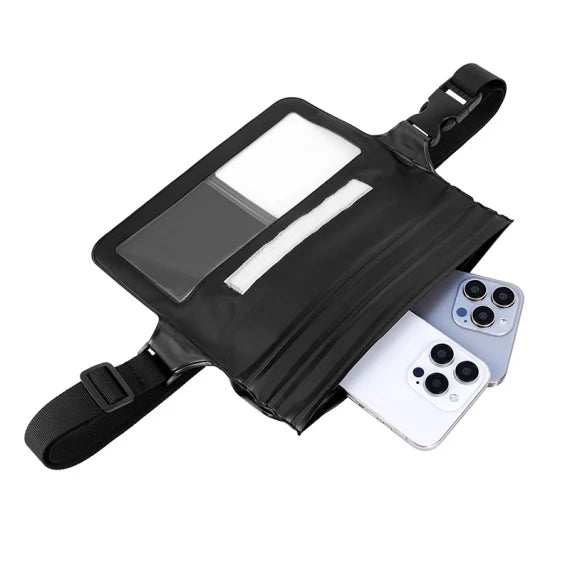 Hoco HX51 - Husa telefon, Subacvatica, WaterProof IPX8, Universal, Negru - Lilo Trend S.R.L.