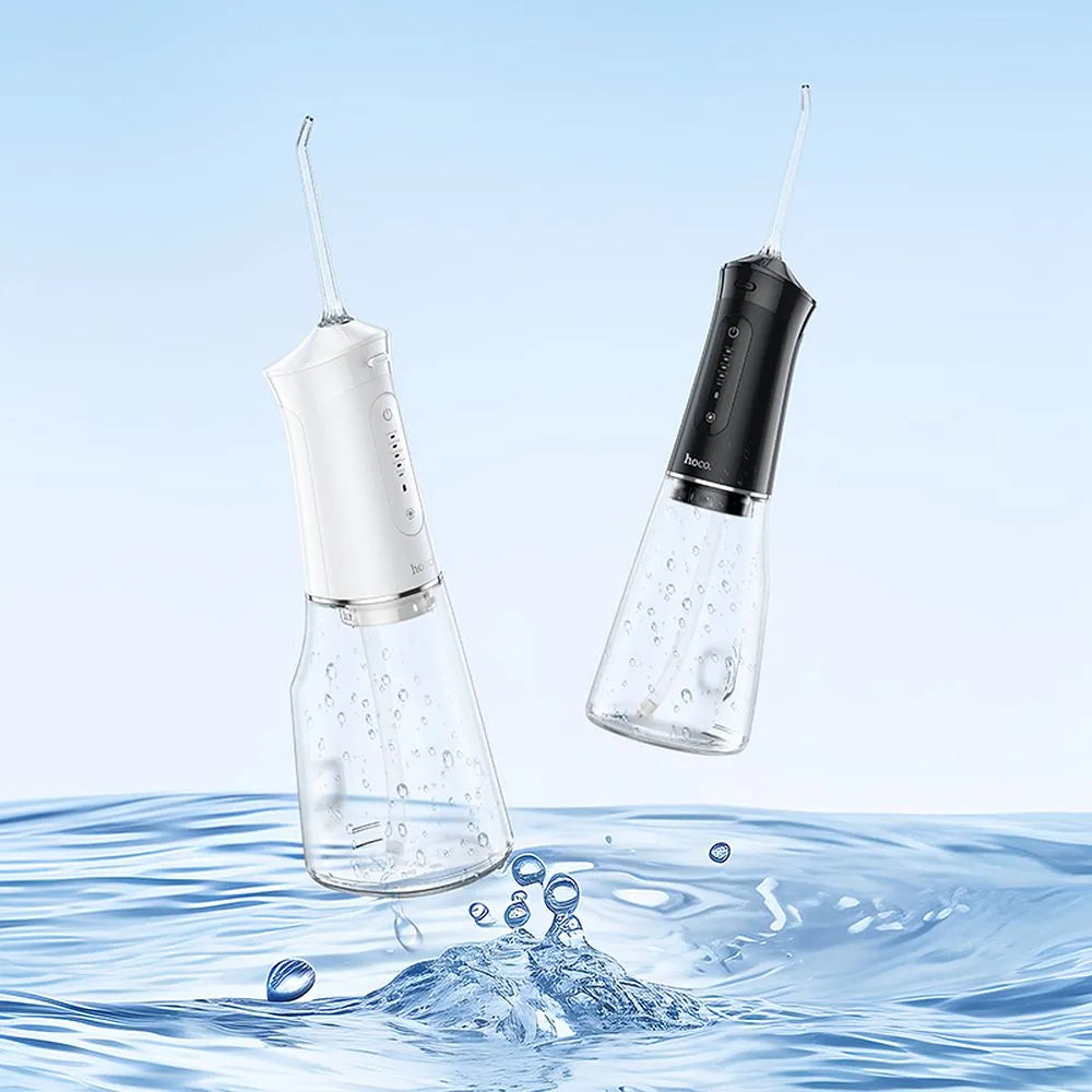 HOCO HP61, bucal portabil, Curățare orală eficientă și confortabilă, Negru - Lilo Trend S.R.L.