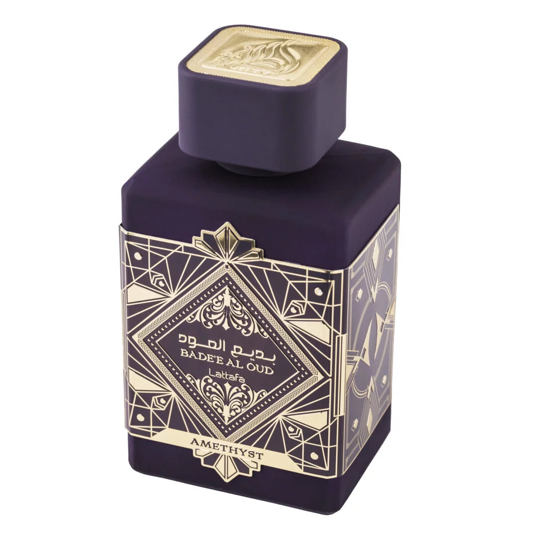 Apa de Parfum Bade'e Al Oud Amethyst, Lattafa, Unisex - 100ml - Lilo Trend S.R.L.
