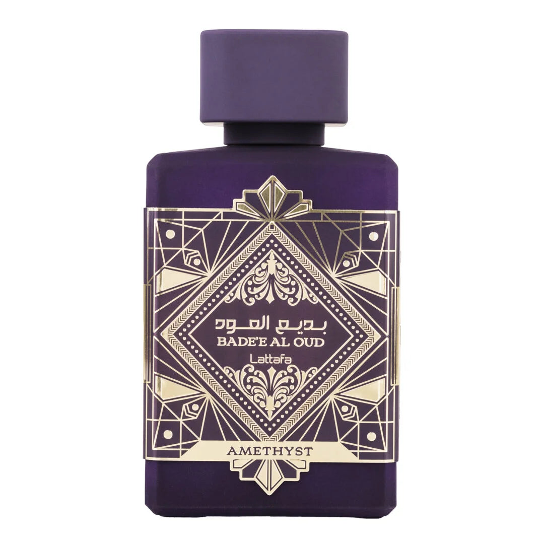Apa de Parfum Bade'e Al Oud Amethyst, Lattafa, Unisex - 100ml - Lilo Trend S.R.L.