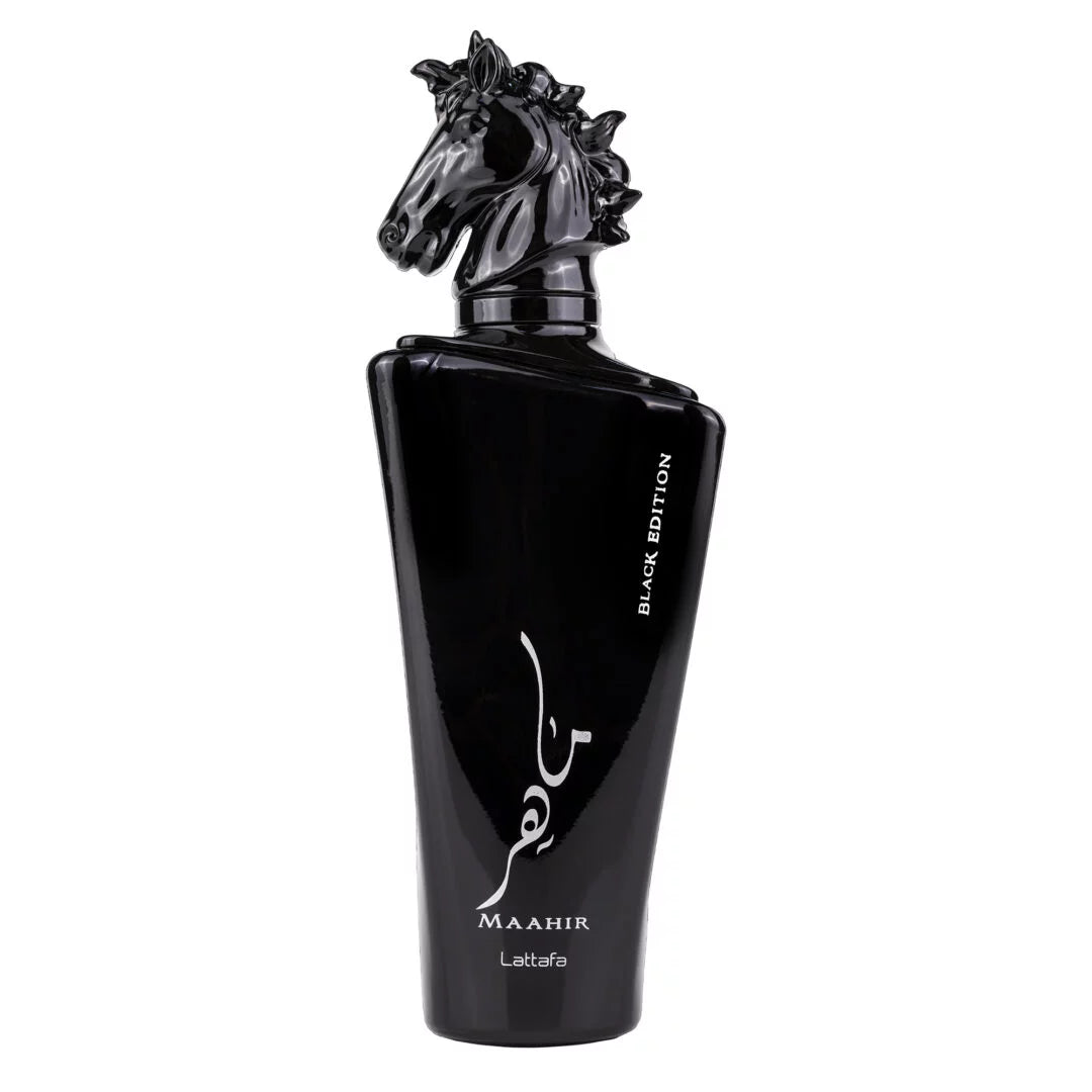 Apa de Parfum Maahir Black Edition, Lattafa, Barbati - 100ml - Lilo Trend S.R.L.
